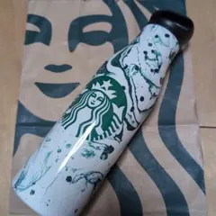 海外限定Starbucks マーブル柄 ステンレスボトル - メルカリ