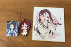 ラブライブ!サンシャイン 5周年展示会 トレーディング丸形缶バッジ 桜 