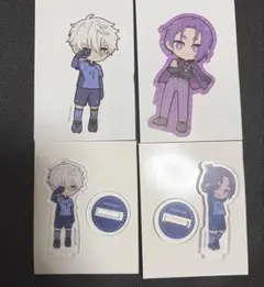 ブルーロック ダイソー アクリルスタンド ダイカットステッカー 凪 玲王 まとめ