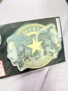 マーベル　アベンジャーズ　ステッカー　キャプテンアメリカ&バーキー　TOHO限定