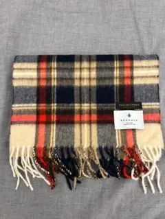 BEGG&CO ユナイテッドアローズ マフラー チェック ストール アンゴラ混