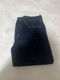 ユニクロ　フレアハイライズジーンズ　22