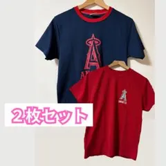 トップス　子供服　練習着　 2枚セット ネイビー レッド　野球　スポーツ　160
