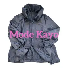 美品♡mode Kayo モードカヨ バラ柄 ショートコート ジャケット M 黒