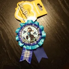 ディアーダニー　ロゼット　青チェック