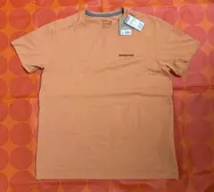 patagonia オレンジ Tシャツ L