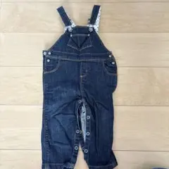 Petit Bateau デニムオーバーオール 12m 74cm