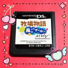 任天堂DS　牧場物語ようこそ! 風のバザールへ