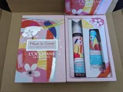 ２箱ロクシタンチェリーライムハンドクリーム全身用ミスト