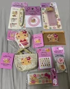 日焼けキティ 9点セット ダイソー セリア