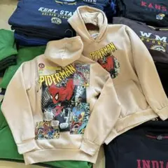 人気新作★MARVELスパイダーマン★パーカー/フーディー/男女兼用/ストリート