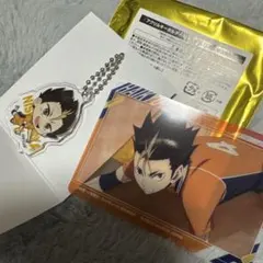 ハイキュー！ 勝利への道筋カフェ アクリルキーホルダーA 西谷夕 クリアカード