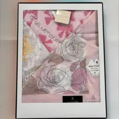 【未使用品】LANVIN &JILLSTUART花柄ハンカチ 3枚セット