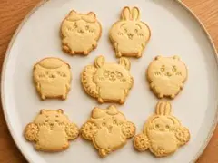 ちいかわ クッキー型 8個セット ハチワレ うさぎ モモンガ 型抜きのサムネイル