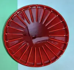 漆器 盆 放射状デザイン