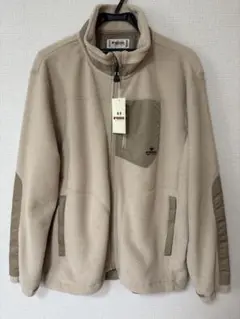 新品　McGREGOR フリースジャケット ベージュ ジップアップ　LL