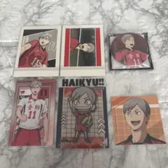 ハイキュー 灰羽リエーフ 缶バッジ カード セット
