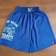 スヌーピー バスケットボール ショートパンツ 赤　Sサイズのサムネイル
