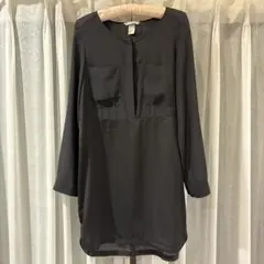 H&M シャツブラウス　ブラック