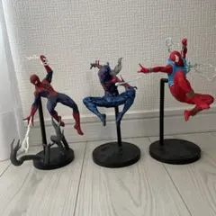 スパイダーマン フィギュア 3体セット