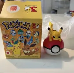 ハッピーセットポケットモンスターピカチュウのモンスターボールローラー30周年のサムネイル