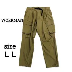 フィールドコア　フレイムテック　アウトドアワークパンツ　LＬ　カーキ　ワークマン