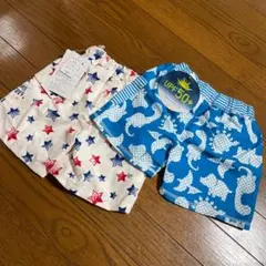 水着 男の子用 恐竜 星 セット売り 90cm 保育園用など