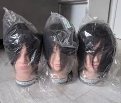 新品未使用】美容師国家試験用カットウィッグ本番用3体セット - メルカリ