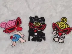 刺繍ワッペン3個セット