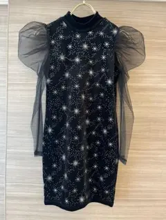星柄 ワンピース 140