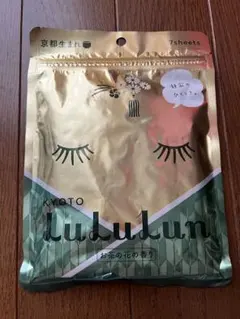 ルルルン　フェイスマスク　パック　お茶の花の香り　京都生まれ