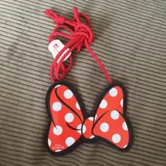 ディズニーストラップ ミニー　ネームタグ　荷物タグ　ミニーマウス