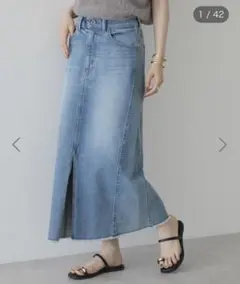 アメリカンホリック デニムタイトスカート M