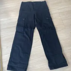COMME des GARÇONS ブラックカーゴパンツ SSのサムネイル