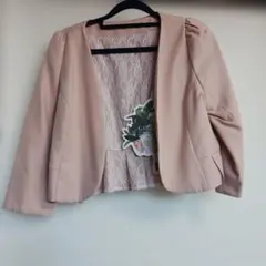 羽織　結婚式　パーティー　ボレロ