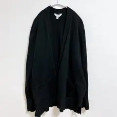 美品✨タイムアンドトゥ 【XXL】カーディガン Vネック リブ ビッグサイズ