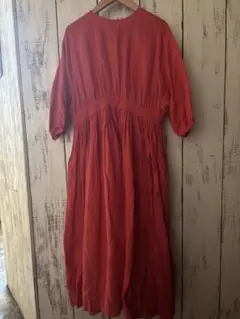 ito fukuoka リネンワンピース　サマー クリーム ito fukuoka リネンワンピース サマー クリーム