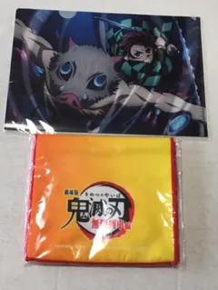 未使用☆鬼滅の刃 クリアファイル&速乾マフラータオル