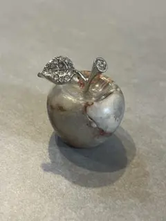 メキシコクレイジー瑪瑙　りんご　置物