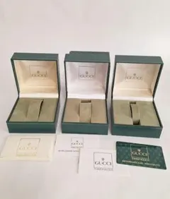GUCCI 5個セットボックス 箱 腕時計用 - メルカリ