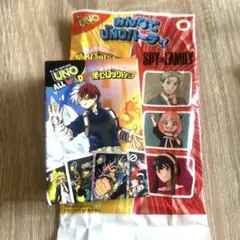 UNO ALL WILD 僕のヒーローアカデミア　マクドナルド　ハッピーセット