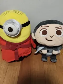 ミニオンズフィーバー　こどもグルー　スチュアート　カンフー　ぬいぐるみ