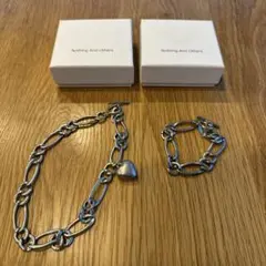 値下げ)Nothing and others ハートチャームセットのサムネイル
