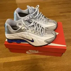 セール＊Nike Shox グレー/ブルー スニーカー