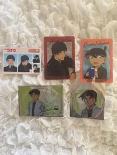 名探偵コナン クリアカード　シール　4個セット