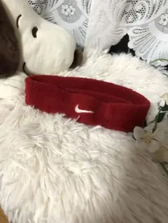 NIKE ナイキ ヘッドバンド 赤 レッド スウッシュ スポーツ