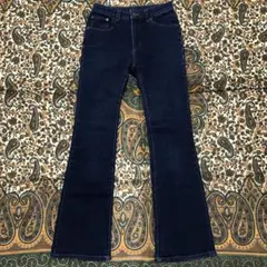 GU ジーユー ミドルライズフレアジーンズ S