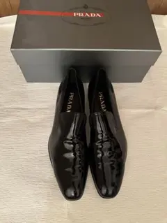 ⭐︎美品 一度だけ使用 PRADA プラダ エナメルシューズ 黒 7 1/2のサムネイル