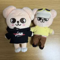 Straykids 公式キャラクターSKZOOミニぬいぐるみ俵型 ツムツム風