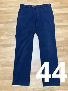 pt01　スラックス　ビームスf別注 ストレッチ　チノパン　44 ネイビー